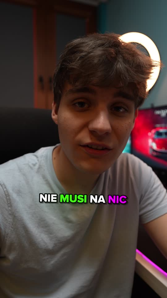 Kadr z materiału pionowego z napisami