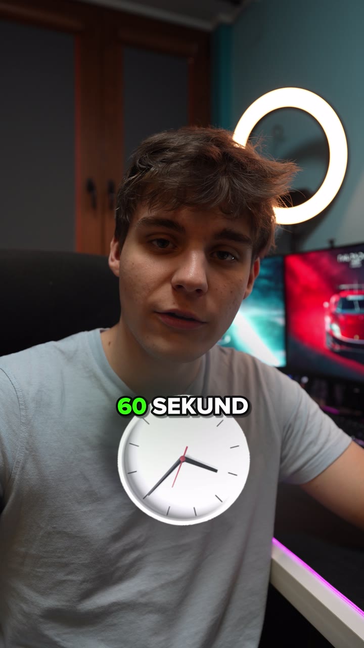 Kadr z animowaną grafiką zegara